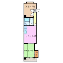 ルミネ原の物件間取画像